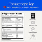 EyePromise Restore Eye Health Supplements - 180 Softgels, 90-Day Supply - Omega 3 Supplement for Aging Eyes with Lutein and Zeaxanthin, Fish Oil, EPA, DHA & Eye Vitamins and Nutrients