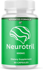 Neurotril Capsules, Official Neuro tril Pills with All Natural Ingredients, Advanced Neurotril Capsules Overall Health and Wellness Vitamin Formula with Maximum Strength Multivitamins (60 Capsules)