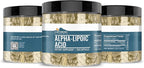 Earthborn Elements Alpha-Lipoic Acid 200 Capsules, Pure & Undiluted, No Additives