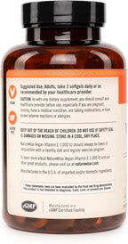 NatureWise Vitamin E 1000 IU Softgels (450mg dL-Alpha) - Vegan, Gluten-Free, Soy-Free, Non-GMO Antioxidant Dietary Supplement for Skin, Heart, Eye, and Immune Health Support - 60-Day Supply, 120 Count