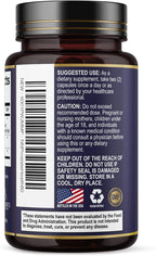 Prostate Health Supplements for Men - 3X Strength with Saw Palmetto Blend Stinging Nettle Root & Pumpkin Seed Support Complex - Supports Bathroom Trips Prostate & Urinary Health - 60 Capsules