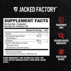 Jacked Factory N.O. XT Nitric Oxide Supplements for Men w/Nitrosigine L Arginine L Citrulline Supplement for Muscle Pumps & Vascularity - Pre Workout Nitric Oxide Booster & Muscle Builder - 180 Caps