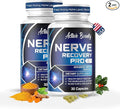 Nerve Recovery Pro – Nerve Support Supplement with Alpha Lipoic Acid, Turmeric & Acetyl-L-Carnitine – Supports Healthy Nerve Function, Circulation & Blood Flow – 30 Capsules - 2 Pack