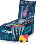 DripDrop Hydration Packets - Bold Variety Pack - Single Serve Electrolytes Powder Drink Mix - Watermelon, Berry, Lemon, Orange - Non-GMO, Gluten Free - 16OZ Serving Size - 80 Sticks - Value Pack