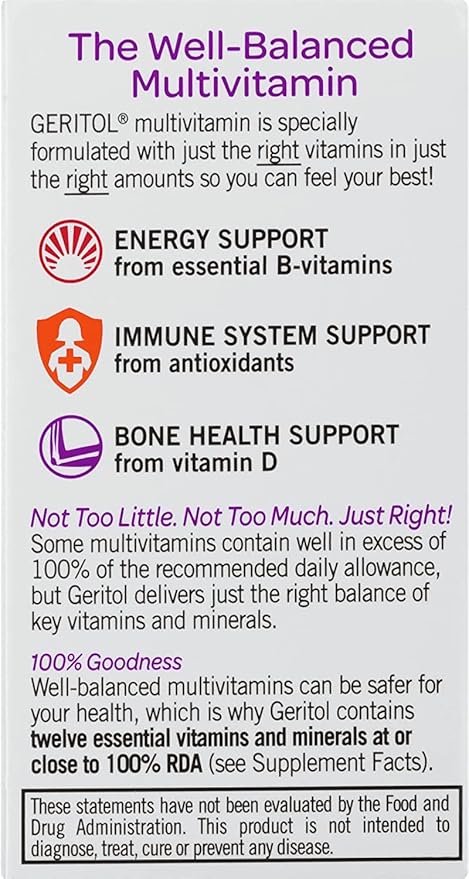 Geritol Multivitamin Tablets 100 TB - (Pack of 2)
