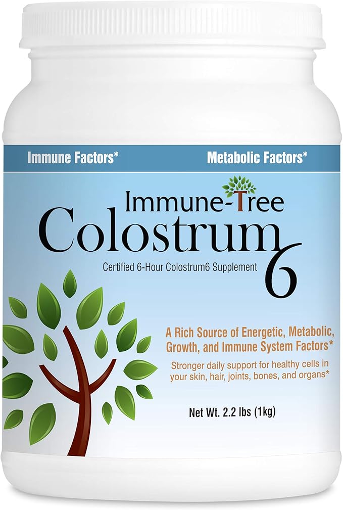 100% Pure Bovine Colostrum Powder (Grass-Fed) | High IgG for Immune Support & Gut Health | Anti-Aging | Colostrum Supplement for Adults & Kids | 2.2lb | 661 Servings