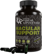 Macular Support Formula for Eye Health - 180 Count - Based on The AREDS 2 Study - for Age Related Macular Eye Health (AMD) - Eye Vitamins
