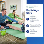 Pure Encapsulations RevitalAge Ultra 90's - Aids Healthy Aging - Mitochondrial Support* - Antioxidant-Rich - Gluten Free & Non GMO - 90 Capsules