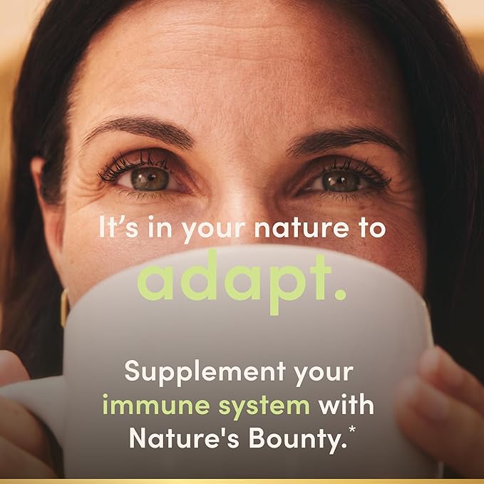 Nature's Bounty Elderberry Gummies, Dietary Supplement, Supports Immune Health, Contains Vitamin A, C, D, E and Zinc, 100 mg, 70 Gummies