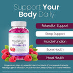 Sugar Free Calm Magnesium Citrate Gummies 100 mg - High Absorption Calming Magnesium Citrate Gummy for Adults & Kids to Support Sleep, Stress Relief, Heart Health, Nerves, Muscles & Bones