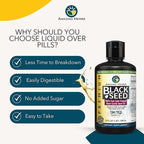 Amazing Herbs Premium Black Seed Oil - Cold Pressed Nigella Sativa Aids in Digestive Health, Immune Support, Brain Function, Joint Mobility, Gluten Free, Non GMO - 32 Fl Oz (Pack of 2)