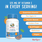 MaryRuth Organics Vegan Vitamin C Gummies | 2 Month Supply | Immune Support Supplement for Adults & Kids | Chewable Vitamin C Gummy Vitamins | Non-GMO | Pectin Based | 60 Count