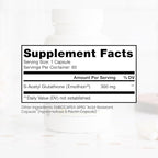 Pure Therapro Rx S-Acetyl Glutathione Gold 300mg PER Capsule - 60 Capsules | Extra-Strength | Patented Acetylated Form of Glutathione (EMOTHION) from Italy | Pharmaceutical Grade | Zero Fillers