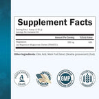 Magnesium Bisglycinate Powder Chelated Supplement - High Absorption Magnesium Glycinate Powder Supplement for Women and Men - Sleep, Muscle, Bone & Joint Support - Non-GMO Chelate - 237g, 60 Servings
