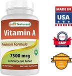 Best Naturals Vitamin A 25000 IU & B-100 Complex