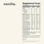 Vanilla Mighty Milk - Kids All-in-One Daily Protein Powder & Multivitamin Boosted with 2 Billion Probiotics & Organic Spinach - Natural Flavors, Colors & Sweeteners - 15-30 Servings
