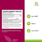 Terry Naturally Tart Cherry - Antioxidant Supplement to Support Healthy Uric Acid Balance & Joint Health - Nutritional Supplement - Dietary Supplement to Aid Recovery After Exercise - 120 Capsules