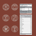 Live Conscious Collagen Peptides Powder - Chocolate Collagen Powder - Hair, Skin, Nail, and Joint Support - Type I & III Grass-Fed Collagen Supplements for Women and Men (2-Pack)