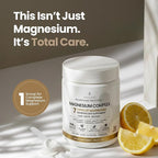 VITASEI Magnesium Total Care – 7 Types Magnesium Powder with Aspartate, Chloride, Citrate, Bisglycinate, Malate, Threonate, Taurate for Calm, Focus & Recovery – 10.58 oz (30 Servings)