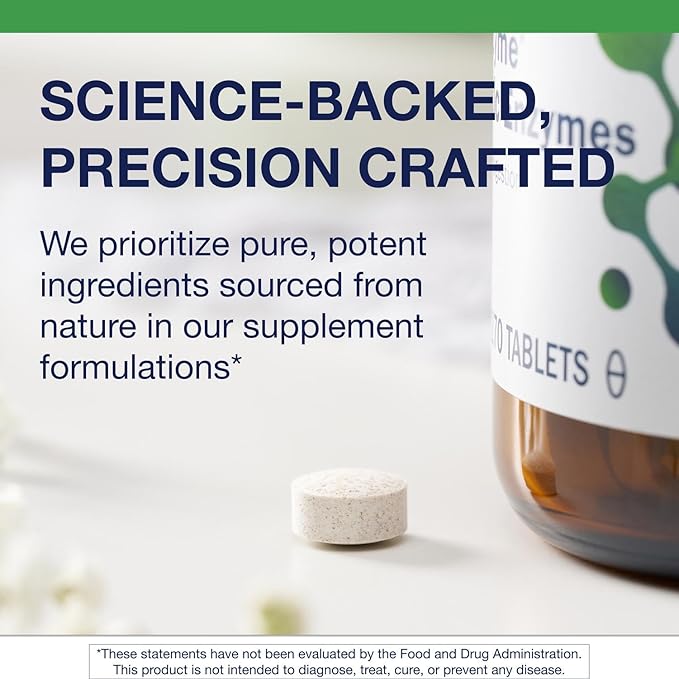 Metagenics SpectraZyme Pancreatic Enzymes - Digestive Enzyme Complex for Protein, Fat & Carb Breakdown - Supports Digestion, Gas Relief & Gut Health* - Non-GMO, Gluten-Free - 270 Tablets