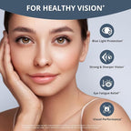 NuBest AREDS 2 Eye Vitamins with Beta Carotene Carrot Powder, 20mg Lutein, 4mg Zeaxanthin, Bilberry, Grape Seed, BioPerine, B-Complex, Multivitamin for Eye Health | Pack 2