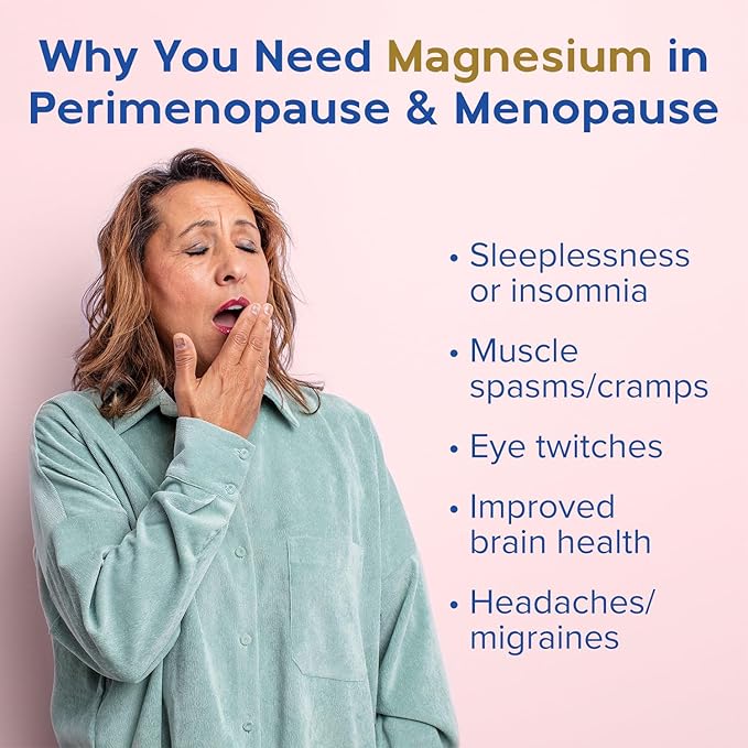 Morphus Magnesium Bisglycinate Chelate 300mg Supplement | 60 Capsules | Helps Women with Perimenopause & Menopause Symptoms | Restful Sleep, De-Stress, Relaxes Muscles & Nerves | Fast Absorption