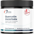 Designs for Health Quercetin-Ascorbate Powder - 240mg QuerceSOL™ Supplement - Vitamin C to Help Support Normal Histamine Response - Easy Drink Add-in, Vegan (77 Servings / 100g)