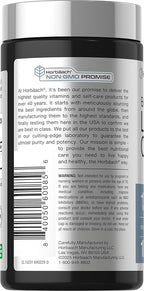 Horbäach Lithium Orotate 130mg | 180 Capsules | Non-GMO, Gluten Free, Vegan | 5mg Bioavailable Elemental Lithium