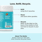 OLLY Goodbye Stress Gummy,GABA,L-Theanine,Lemon Balm,Stress Relief Supplement,Berry -,74 Count (Pack of 2)