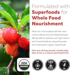 Organic Iron Supplement | Whole Food Mineral & Cofactors, 25 mg Elemental | Enhanced Absorption Plus Blood Health Vitamins – Gentle Form – Supports Healthy Levels & Blood Health – 90 Capsules
