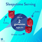 L'il Critters PJ Masks Melatonin Gummy Supplements, 60 Gummies