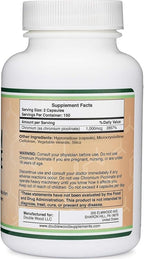 Chromium Picolinate 1000mcg for Healthy Weight Management (High Absorption and Bioavailability) (300 Vegan Safe Capsules, Non-GMO, Gluten Free) by Double Wood Supplements