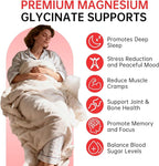 Magnesium Glycinate Gummies 500mg – Sugar Free Magnesium Gummies with L-Theanine - Sleep, Calm, Stress Relief for Adults & Kids 4+, Vegan, No Melatonin (Strawberry Flavor, 120 Count)
