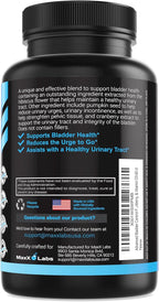 Advanced Bladder Control Supplements 60Ct + Vitamin D3 K2 Liquid Drops w/ K2 MK7-2,000 IU Per Drop Liquid Vitamin D K2 Drops 1 Oz