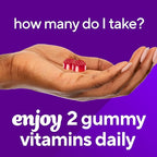 Vitafusion B12 Gummy Vitamins, Delicious Raspberry Flavor, 60ct (30 Day Supply)