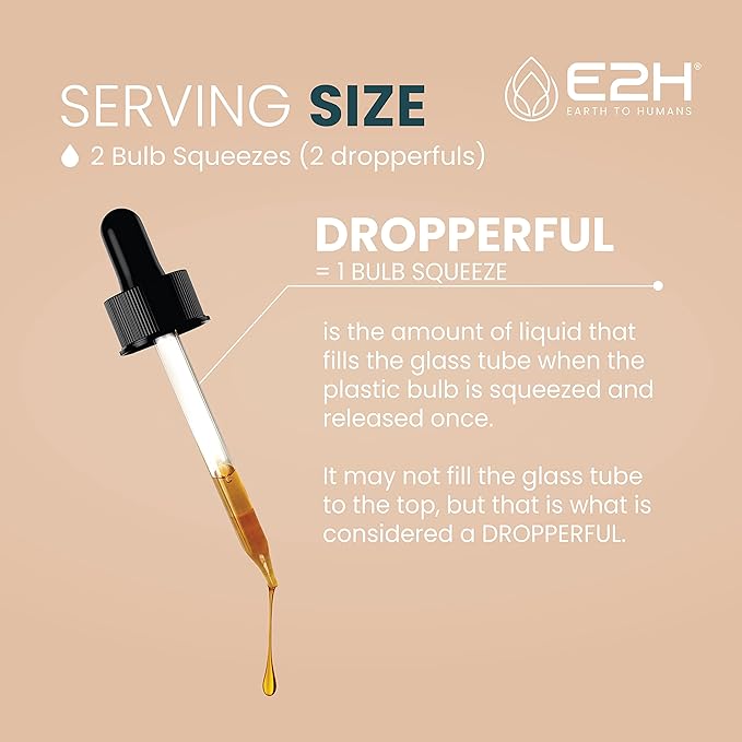 Reishi Mushroom Supplement - Faster Absorption Than Reishi Mushroom Capsules or Powder - Our Reishi Mushroom Extract Promotes Longevity - Reishi Mushroom Tincture - 2 Fl Oz by E2H