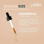 Reishi Mushroom Supplement - Faster Absorption Than Reishi Mushroom Capsules or Powder - Our Reishi Mushroom Extract Promotes Longevity - Reishi Mushroom Tincture - 2 Fl Oz by E2H