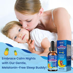 2 Pack Kids Magnesium Glycinate Liquid with L-Theanine Omega-3, Vitamin B6, D3, Zinc, Magnesium Liquid Drops for Kids Sleep, Relaxation, Calm & Focus, Pineapple Flavor