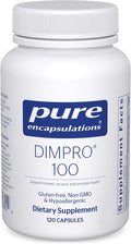 Pure Encapsulations DIMPRO 100 - Diindolylmethane Supplement - for Breast, Cervical & Prostate Health - Gluten Free & Vegan - 120 Capsules