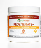 Regenerate+ Magnesium Bisglycinate Powder - 300mg Powdered Chelated Magnesium Bisglycinate Supplement for Women and Men - Support Sleep and Relaxation, Natural Energy – 6.7oz (30 Servings)