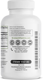 Bronson L-Lysine Defense Immune Support Complex 1500 MG L-Lysine Plus Olive Leaf, Garlic, Vitamin C and Zinc - Non-GMO, 90 Vegetarian Capsules