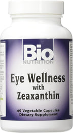 Bio Nutrition Eye Wellness with Zeaxanthin Vegetarian Capsules, 60 Count