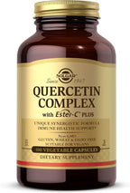 Solgar Quercetin Complex with Ester-C Plus, 100 Vegetable Capsules - 50 Servings - Supports Immune Health Vitamin C 1000 mg, 250 Vegetable Capsules - Overall Health