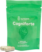 Cogniforte On-The-Go Brain Supplement for Memory and Focus, 5-Day Trial Pack | Enhanced Cognitive Support, Mental Clarity | L-Theanine, Ginkgo Biloba, Taurine & Caffeine