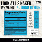 NAKED Colostrum Powder – 100% Grass-Fed Bovine Colostrum Supplement from US Farms | Tested at 20%+ IgG | Gut Health, Immunity, Recovery & Skin Support - 150 Servings