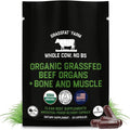 Grassfat Farm - USDA Certified Organic 100% Grassfed Beef Organ Supplements - Whole Cow with Nothing Added - Beef Liver, Kidney, Lungs, Heart, Bone & Muscle - NO Uterus or Fallopian - Trial Size