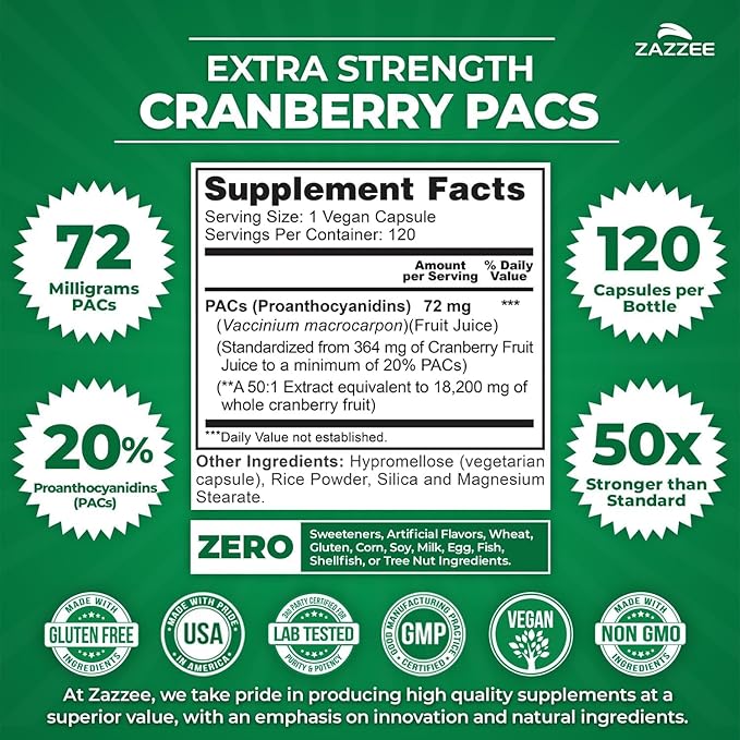 Urinary Tract Health Cleanse Bundle | Fast Acting Probiotic Cranberry D Mannose Powder plus Super Concentrated Proanthocyanidin Cranberry Extract Capsules for Women | Non-GMO Vegan & ISO Lab Tested