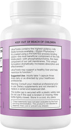 UltraThistle Advanced Milk Thistle Supplement – 1080mg Silybin Phytosome for Superior Absorption – Liver Support, Detox & Enzyme Health – Non-GMO, Gluten Free, Soy Free – 90 Capsules (30-Day Supply)