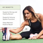 Amy Myers MD Vitamin D3/K2 10,000 IU Capsules - Daily Vitamin Supplement for Bone, Immune & Hormone Health Support - Healthy Mindset & Relaxation Aid - 30 Capsules
