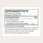 THORNE - Curcumin Phytosome 1000 mg (Meriva) - Clinically Studied, High Absorption - Supports Healthy Inflammatory Response in Joints, Muscles, GI Tract, Liver, Brain & Nerves* - 60 Servings